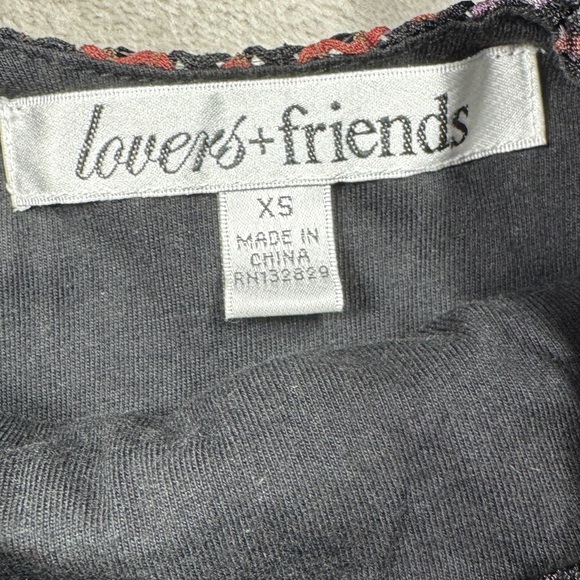 Lovers + Friends Love Connection Bodycon Cutout Chevron Mini Dress Size XS - Picture 15 of 16